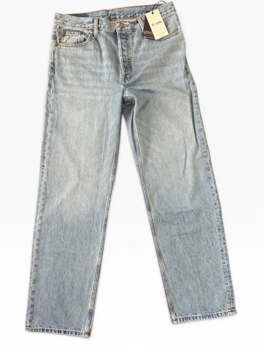 NWT RE/DONE 90s High Rise Loose Jeans- 27- Fits like a 32! (See measurements)